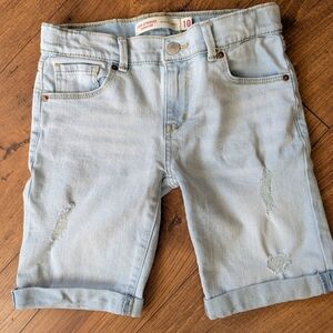 Signature by Levi Strauss Light Blue Kids Shorts